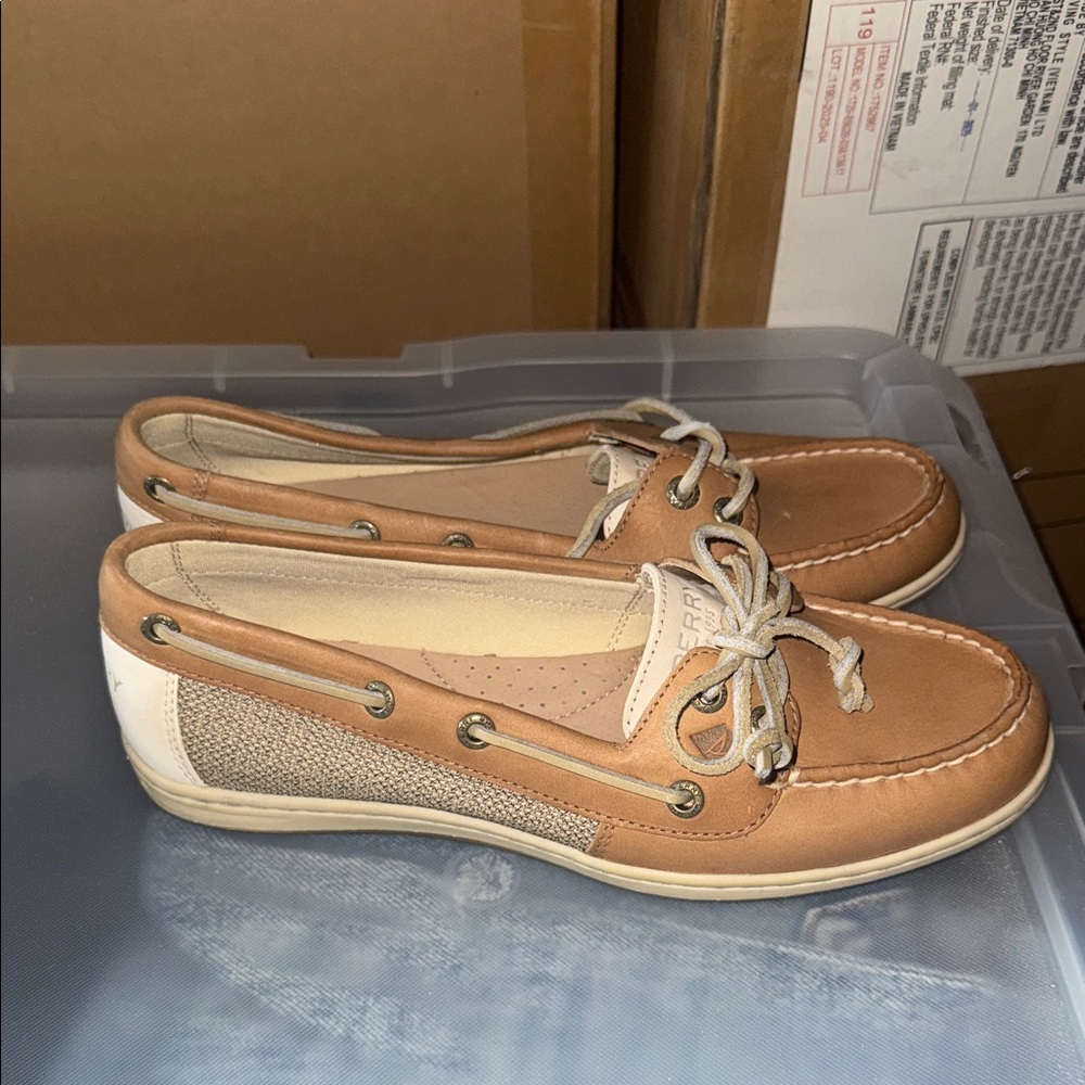 Sperry Women's Tan Sperry Loafers- brand new